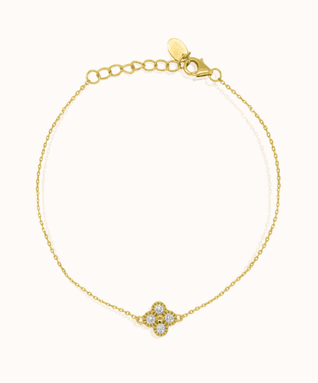 Bracelet trèfle