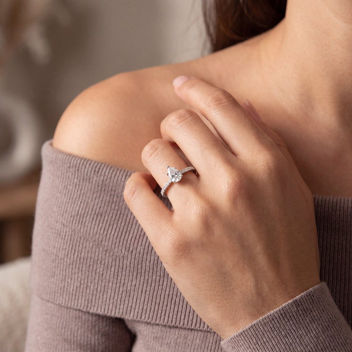 BAGUE POIRE 14KB
