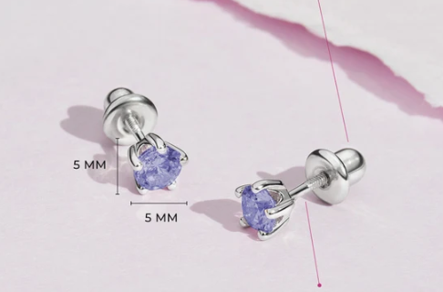 SILVER .925 Heart Earrings