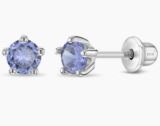 SILVER .925 Heart Earrings