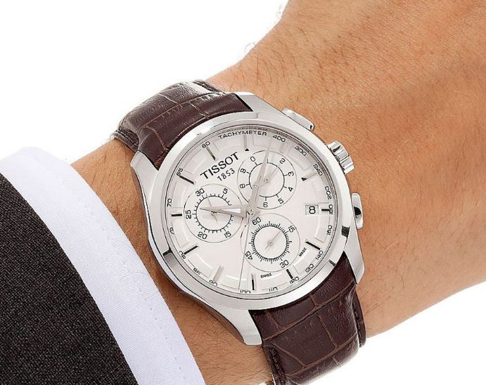 Tissot Couturier Quartz Chronograph Watch