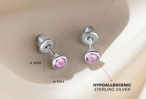 Boucles d'oreilles ARGENT .925