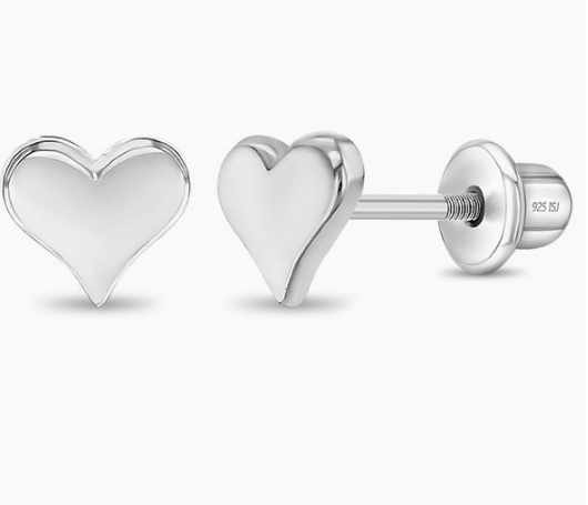 Boucles d'oreilles ARGENT .925 COEUR