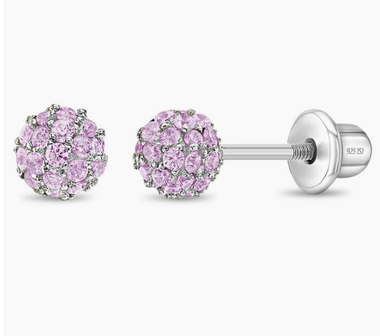 Boucles d'oreilles ARGENT .925 BOULE