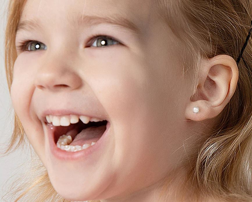 Boucles d'oreilles ARGENT .925 perle