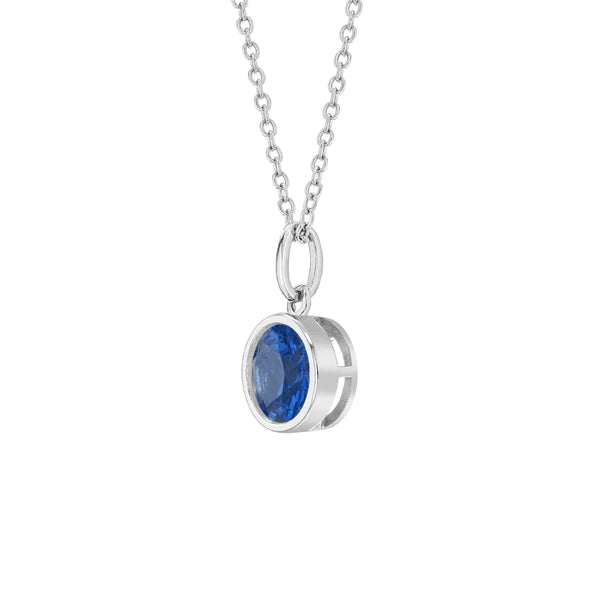 Chaine pendentif argent .925 CZ pour enfant